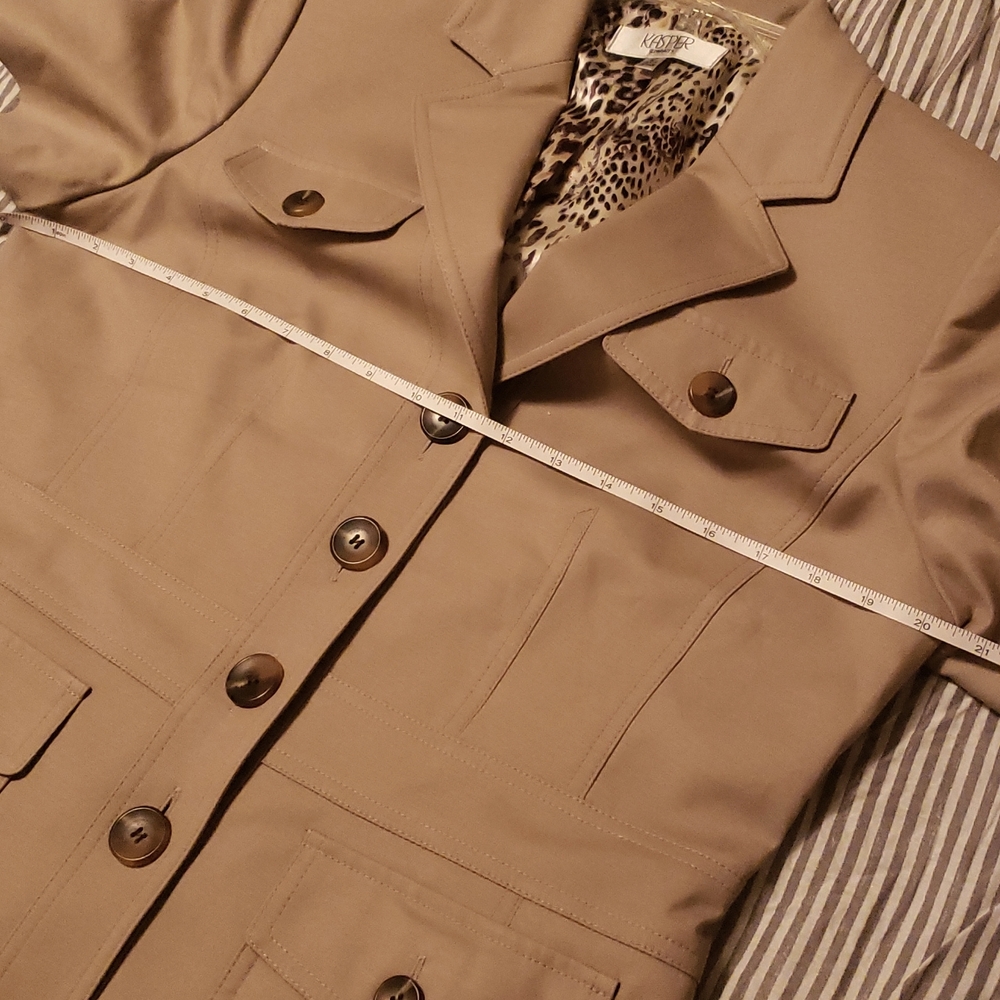 kasper 10 short sleeve blazer top jacket - Picture 9 of 9